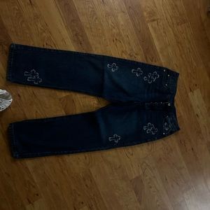 Chrome heart jeans
